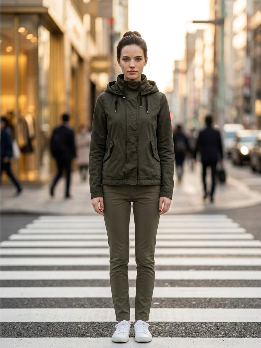 Only Since 1995 Olive Green Jacket - Size XS